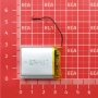 باتری لیتیوم پلیمر 3.7v ظرفیت 1000mAh کد 803035