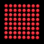 دات ماتریس 8x8 قرمز 48x48mm