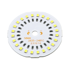 LED DOB سفید مهتابی 12V 24W گرد قطر 58mm