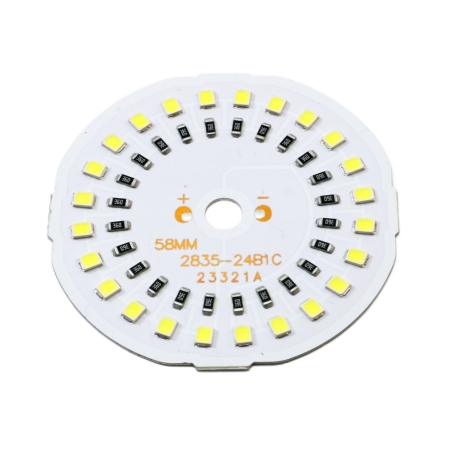 LED DOB سفید مهتابی 12V 24W گرد قطر 58mm