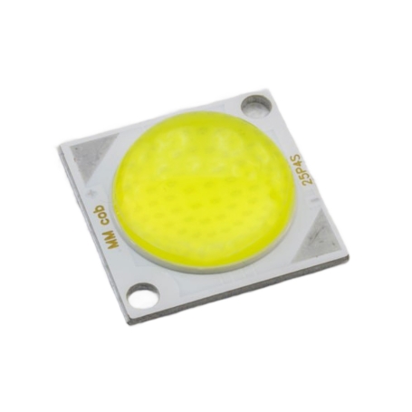 LED COB سفید مهتابی 50W-12V لنز دار مدل 25P4S