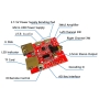 ماژول آمپلی فایر 2X3W بلوتوث دار ZZ-BT با قابلیت پخش آهنگ از USB و TF-Card به همراه ریموت کنترل