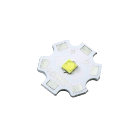 LED CREE سفید مهتابی 3.6V-3W به همراه هیت سینک