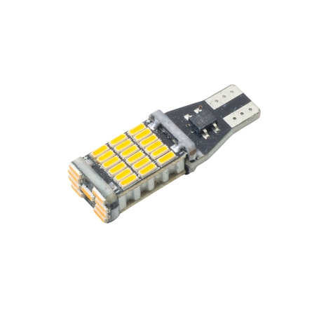 لامپ LED خودرویی 12W پایه T15 نارنجی
