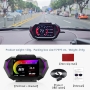هدآپ دیسپلی Head-up Display خودرو دارای کانکتور OBD2 مدل P24