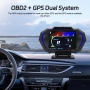 هدآپ دیسپلی Head-up Display خودرو دارای کانکتور OBD2 مدل P24