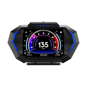 هدآپ دیسپلی Head-up Display خودرو دارای کانکتور OBD2 مدل P24