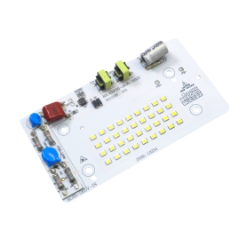 LED DOB پروژکتوری سفید مهتابی 220VAC 30W دارای مدار محافظتی Anti Surge سایز 127x67mm