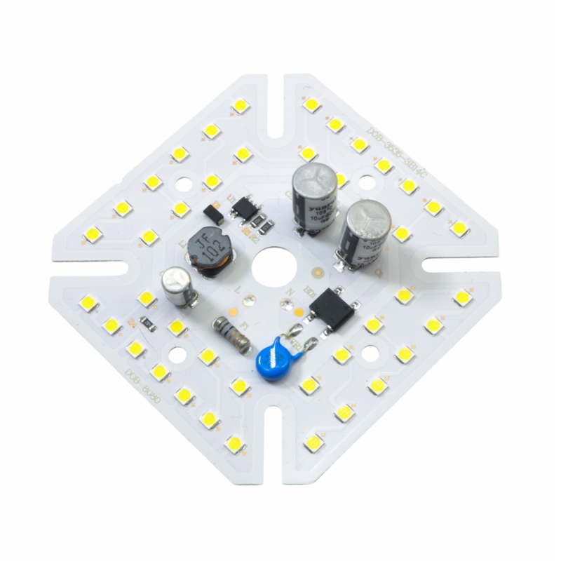 LED DOB سفید مهتابی 220VAC 80W دارای مدار محافظتی Anti Surge سایز 84.5x84mm