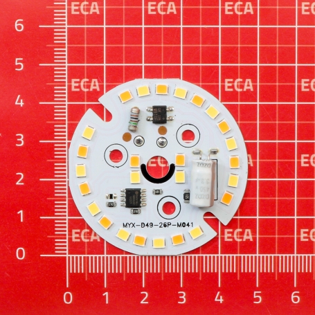 LED DOB سه حالته 220V 7W قطر 50mm