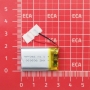 باتری لیتیوم پلیمر 3.7v ظرفیت 250mAh کد 502030