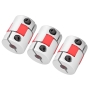 کوپلینگ صنعتی آلومینیومی سایز 20x25mm سری GFC مناسب CNC