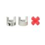 کوپلینگ صنعتی آلومینیومی سایز 20x25mm سری GFC مناسب CNC