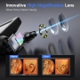 میکروسکوپ دیجیتال 2000X Portable Digital Microscope دارای نمایشگر 10.1 اینچی مدل DM12