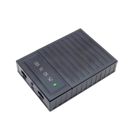 کیس پاوربانک فست شارژ 12000mAh دو خروجی USB به همراه نشانگر شارژ و برد 4 باتری مدل JZX