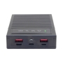 کیس پاوربانک فست شارژ 12000mAh دو خروجی USB به همراه نشانگر شارژ و برد 4 باتری مدل JZX