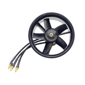 داکت فن 64 میلیمتر با موتور براشلس QF2611-4500KV