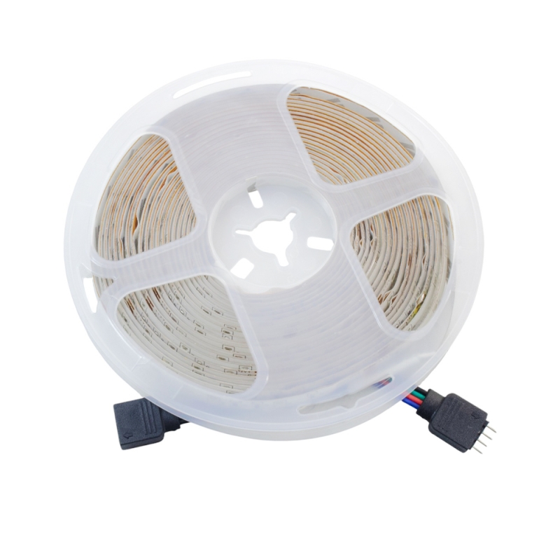 پک کامل LED نواری RGB به همراه کنترلر و ریموت و آداپتور