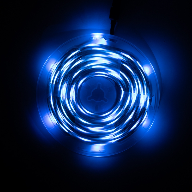 پک کامل LED نواری RGB به همراه کنترلر و ریموت و آداپتور