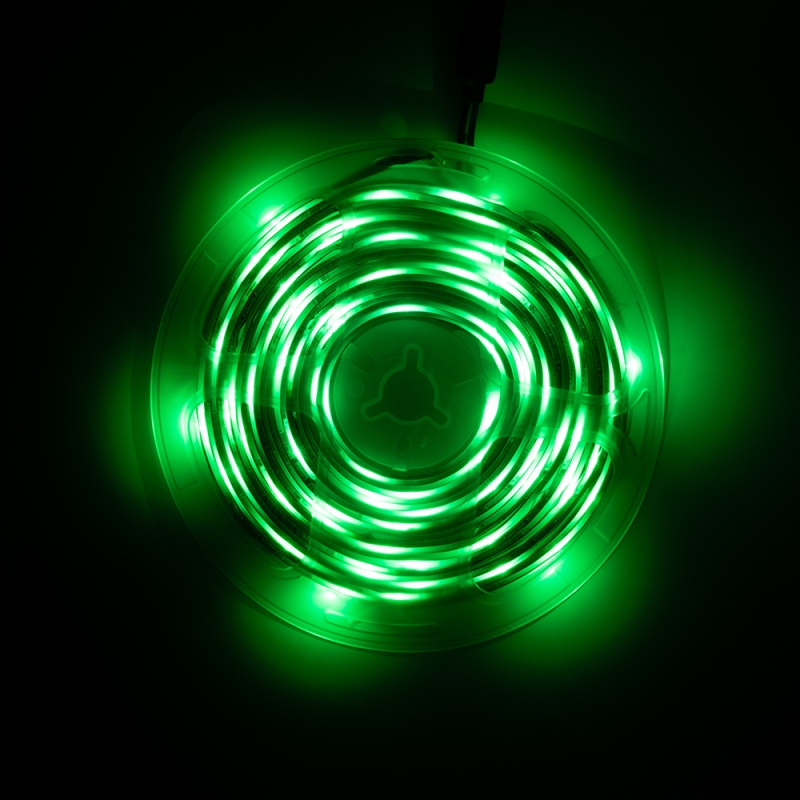 پک کامل LED نواری RGB به همراه کنترلر و ریموت و آداپتور