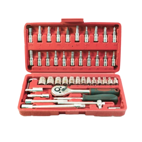 آچار بکس 46 تکه مارک NEW TOOLS