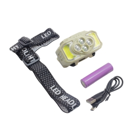 چراغ پیشانی 6 لامپه مدل HX-815S چراغ پیشانی 6 لامپه مدل HX-815S