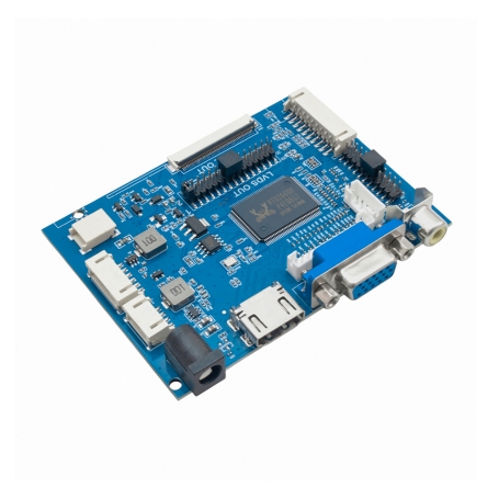 برد درایور LCD های 7 الی 10.1 اینچ با ورودی HDMI / VGA / AV