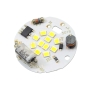 LED DOB سفید مهتابی 220VAC 7W گرد قطر 34mm