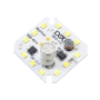 LED DOB سفید مهتابی 220VAC 12W دارای مدار محافظتی Anti Surge سایز 35x37mm
