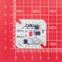 LED DOB سفید مهتابی 220VAC 12W دارای مدار محافظتی Anti Surge سایز 35x37mm