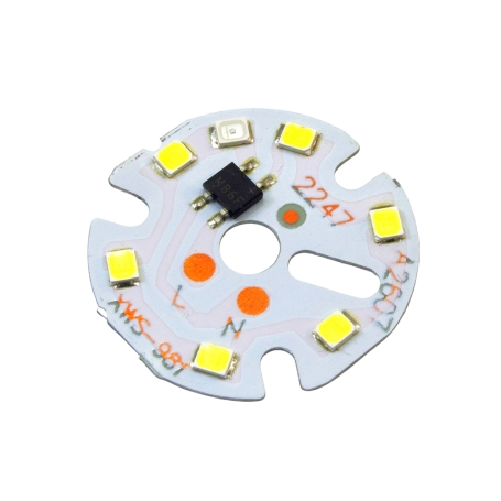 LED DOB سفید طبیعی 220VAC 5W گرد قطر 31mm