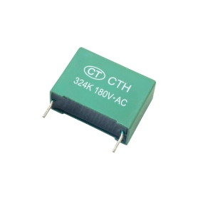 خازن 0.32uF / 180V MKP دائم کار موتور AC سری CHT تایوانی مارک CT خازن 0.32uF / 180V MKP دائم کار موتور AC سری CHT تایوانی مارک CT