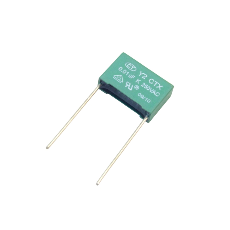 خازن 0.01uF / 250V MKP سری CTX کلاس Y2 تایوانی مارک CT