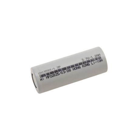 باتری لیتیوم یون 3.7v سایز 18500 سرتخت 1.2Ah مارک HI
