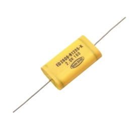 خازن پروپیلن صوتی 2uF / 160V آکسیال سری ED2606 برند SHIN SHIN