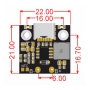 ماژول فست شارژر باتری لیتیوم یون تک سل با ورودی USB Type-C مدل LX-LC535