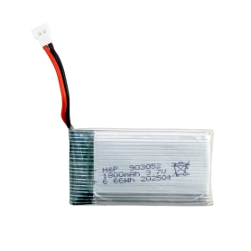 باتری لیتیوم پلیمر 3.7v ظرفیت 1800mAh تک سل 25c کد 903052