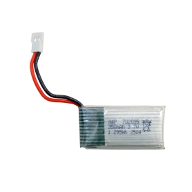 باتری لیتیوم پلیمر 3.7v ظرفیت 350mAh تک سل 25c کد 702035