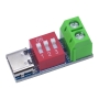 ماژول تنظیم ولتاژ PD/QC USB Type-C با خروجی قابل تنظیم 5 تا 20 ولت