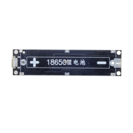ماژول هولدر و شارژر باتری لیتیومی سایز 18650 دارای مبدل افزاینده ولتاژ به 9 ولت با ورودی USB Type-C