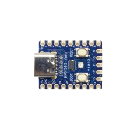 برد توسعه RP2040-Zero دارای ورودی USB Type-C
