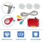 ماژول سنسور الکتروکاردیوگرافی ECG - ضربان قلب AD8232 به همراه پراب