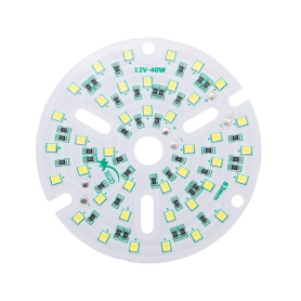 LED DOB سفید مهتابی12VDC 40W گرد قطر 83mm مارک XGD