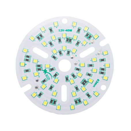 LED DOB سفید مهتابی12VDC 40W گرد قطر 83mm مارک XGD
