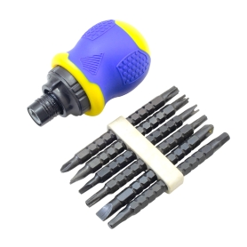 ست پیچ گوشتی مشتی جغجغه ای 13 تایی ARIO