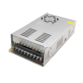 تغذیه سوئیچینگ فلزی 24 ولت 15 آمپر 24v-15A فن دار مارک VOLT