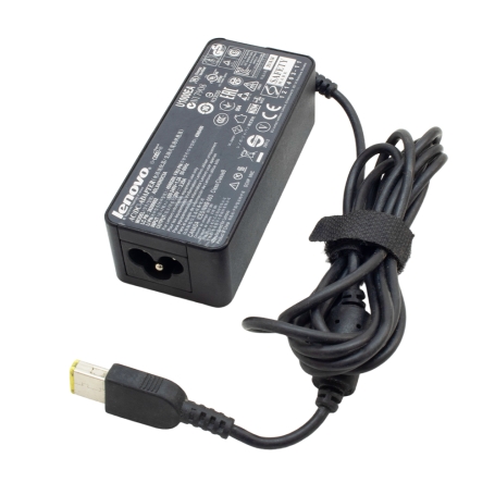 آداپتور لپ تاپی 20 ولت 2.25 آمپر بین راهی 20V-2.25A با کانکتور USB Slim Tip مارک LENOVO