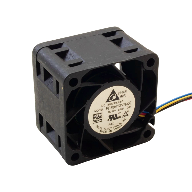 جت فن 12V-0.83A سایز 4x4x2.8cm مدل FFB0412VN-00 مارک DELTA