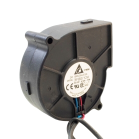 فن حلزونی 12 ولت سه سیمه مدل BFB0712H مارک DELTA