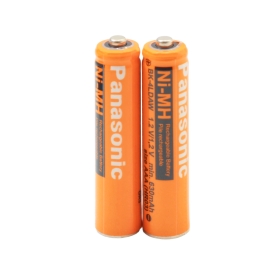 باتری نیم قلمی قابل شارژ 630mAh دوتایی مارک Panasonic